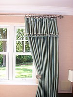 Curtain Header - traditional pleats